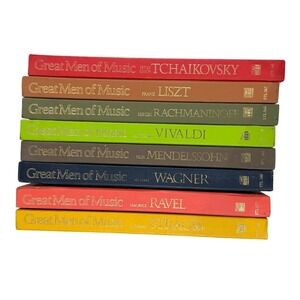 Time-Life Great Men of Music LP Box Set Lot 1 of 2 8 Composer Sets